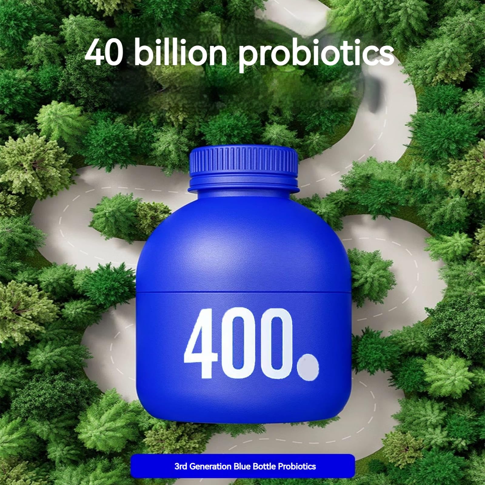 Graphic highlighting prebiotics nourishing probiotics for balance