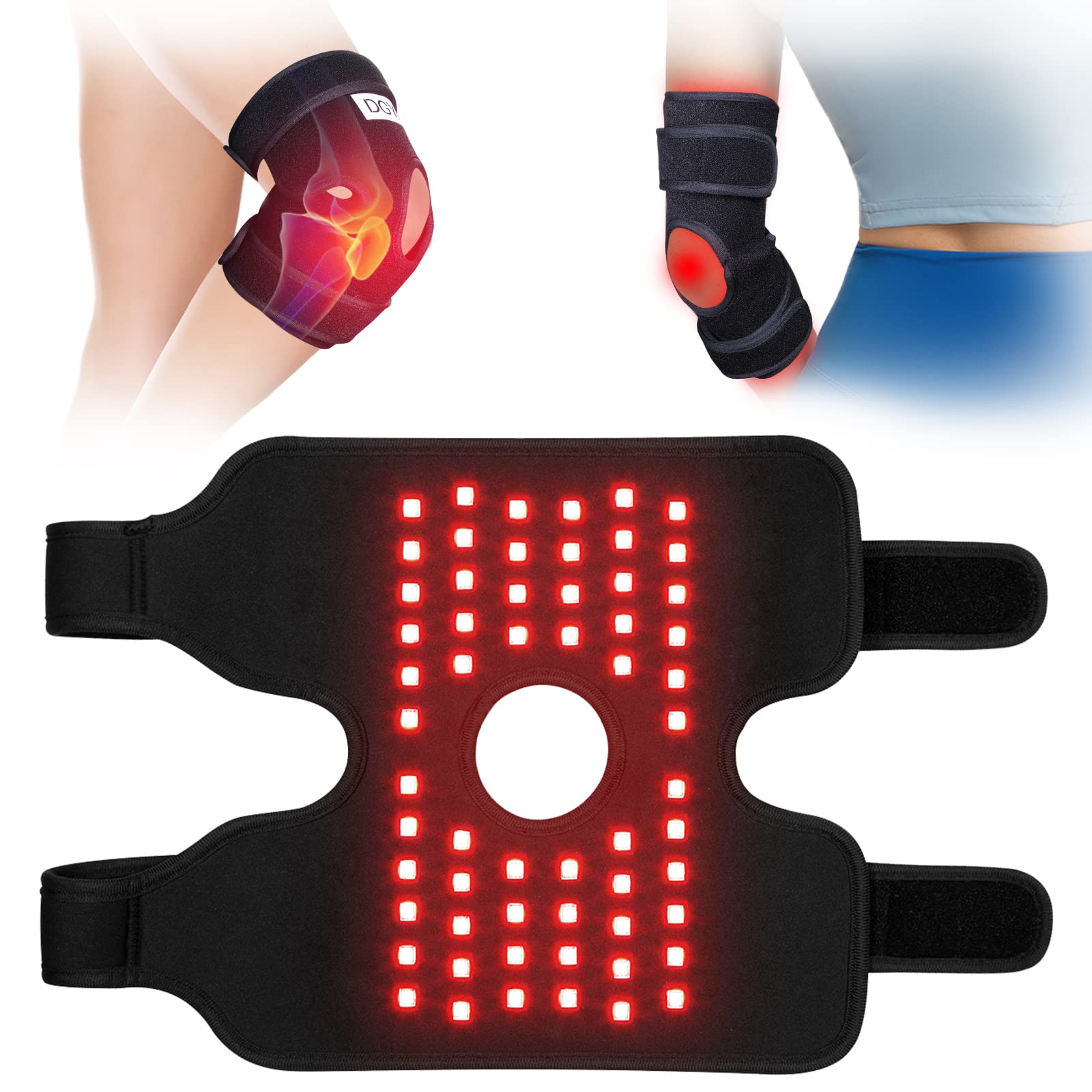 HAIYUE 880nm infrared knee therapy pad for targeted comfort at home