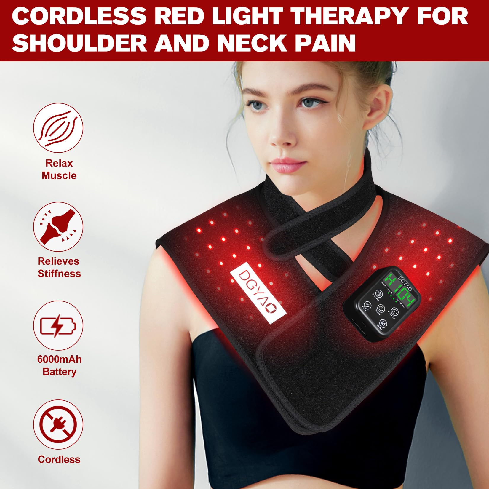 HAIYUE auto timer and pulse mode for customized sessions on the belt