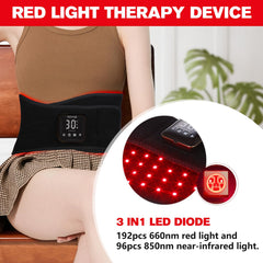 HAIYUE belt with three modes: red+infrared, red only, infrared only.