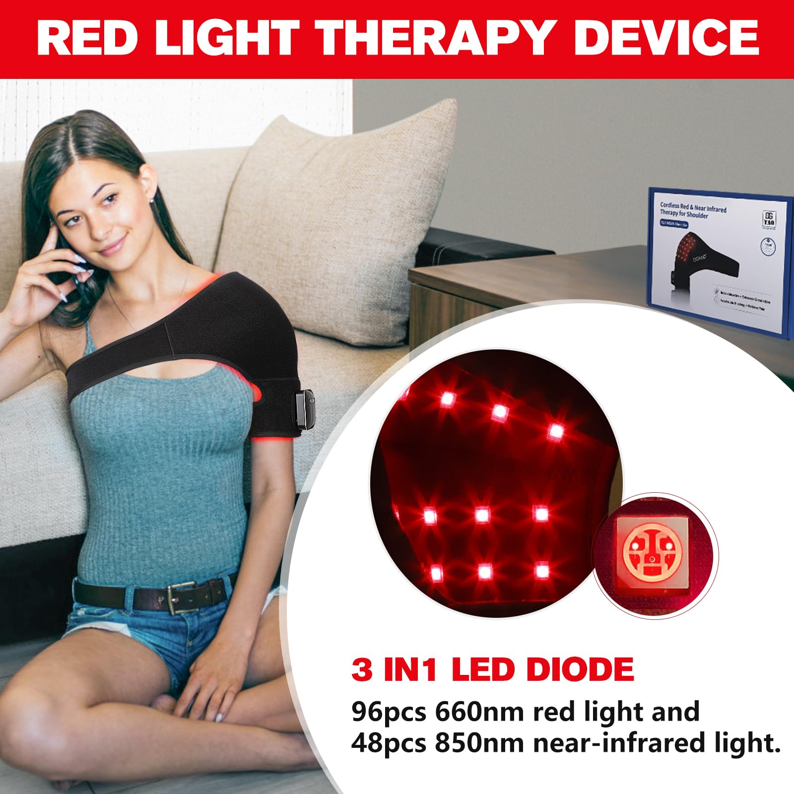 HAIYUE detachable battery attachment enables true cordless use and quick charging.