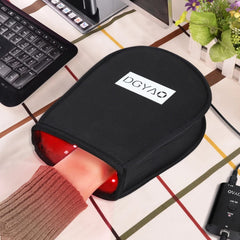 HAIYUE device used by professionals for at-home care.