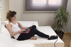 HAIYUE 15 ft cord enables flexible placement at home or office.