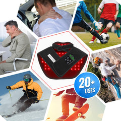 HAIYUE portable red light therapy device suitable for home office and travel