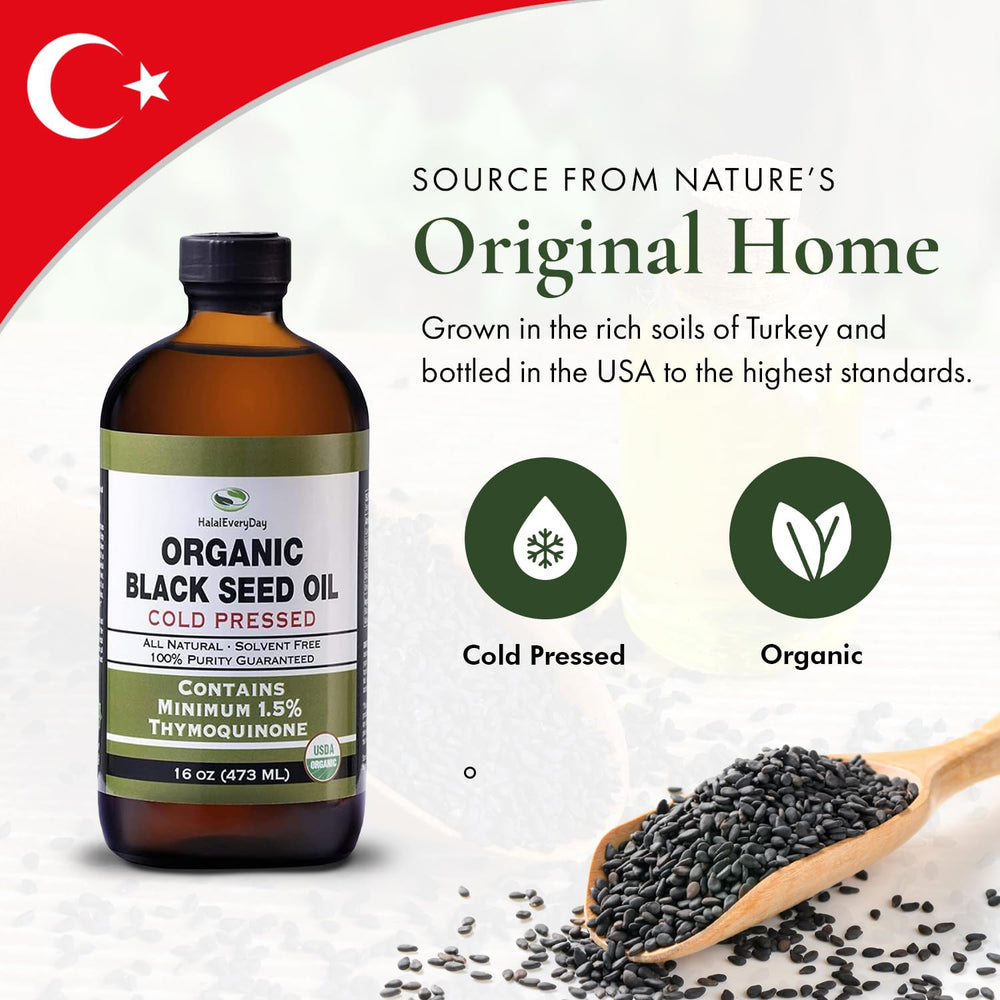 HalalEveryDay oil drizzled on salad dressing for flavor enhancement.