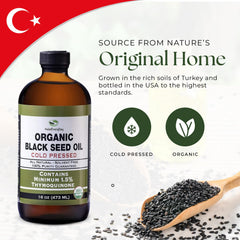 HalalEveryDay Black Seed Oil Turkish origin for authentic Nigella Sativa