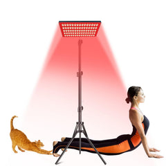 Halbeira red light therapy lamp front view for at-home skin care