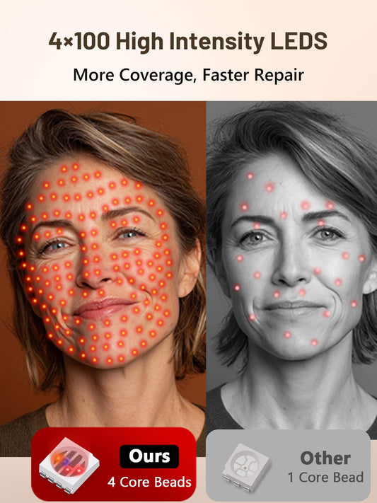 HALIDODO blue light mode on face mask for surface clarity