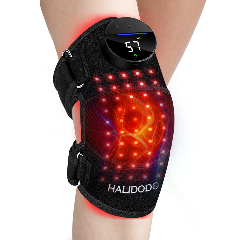 HALIDODO knee brace overview showcases compact design for daily use and gentle recovery.