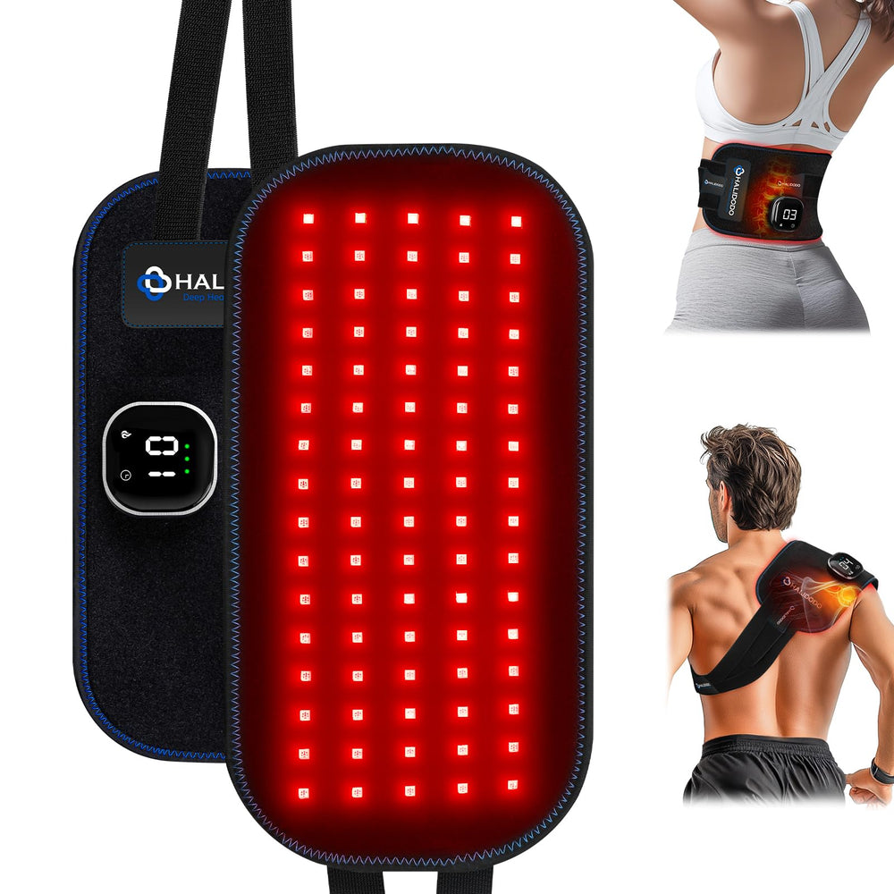 HALIDODO red light pad with full-coverage panel for back, waist, and legs.