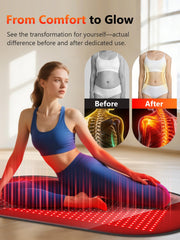 HALIDODO therapy mat with large surface area supports comprehensive body use.