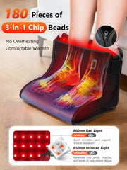 HALIDODO foot therapy controller display highlights timer and mode customization.