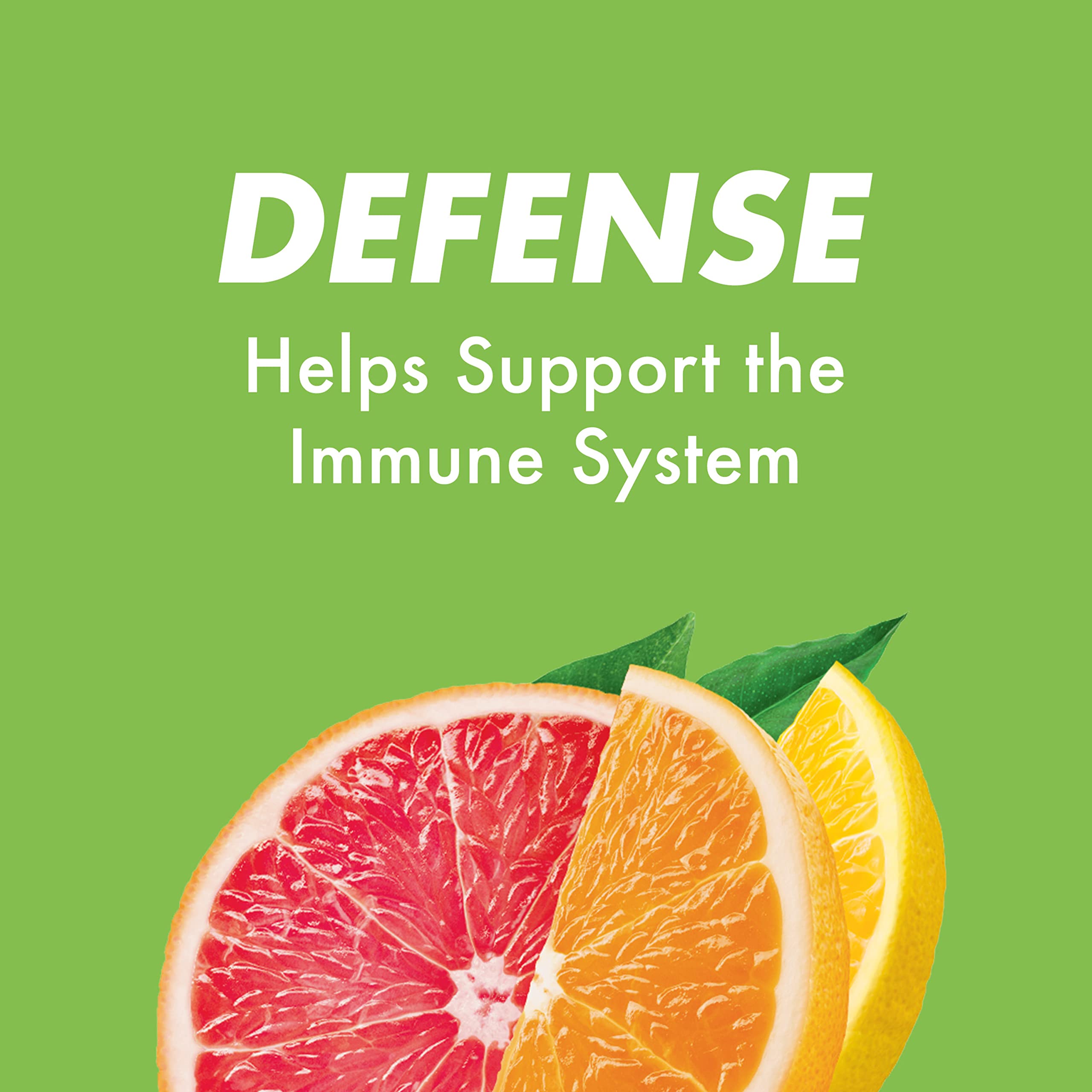 HALLS Defense 9 drops per stick for easy daily dosing.