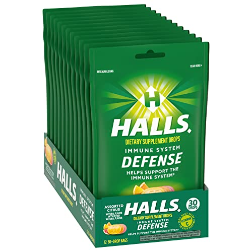 HALLS Defense drops aroma-citrus captures refreshing citrus notes