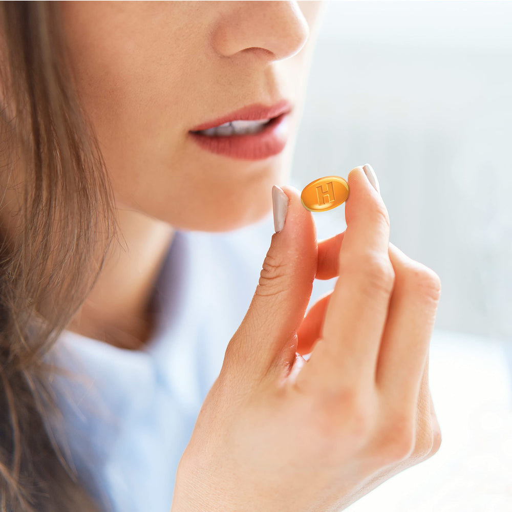 HALLS Defense drops pour-into-mouth shot highlights quick citrus flavor