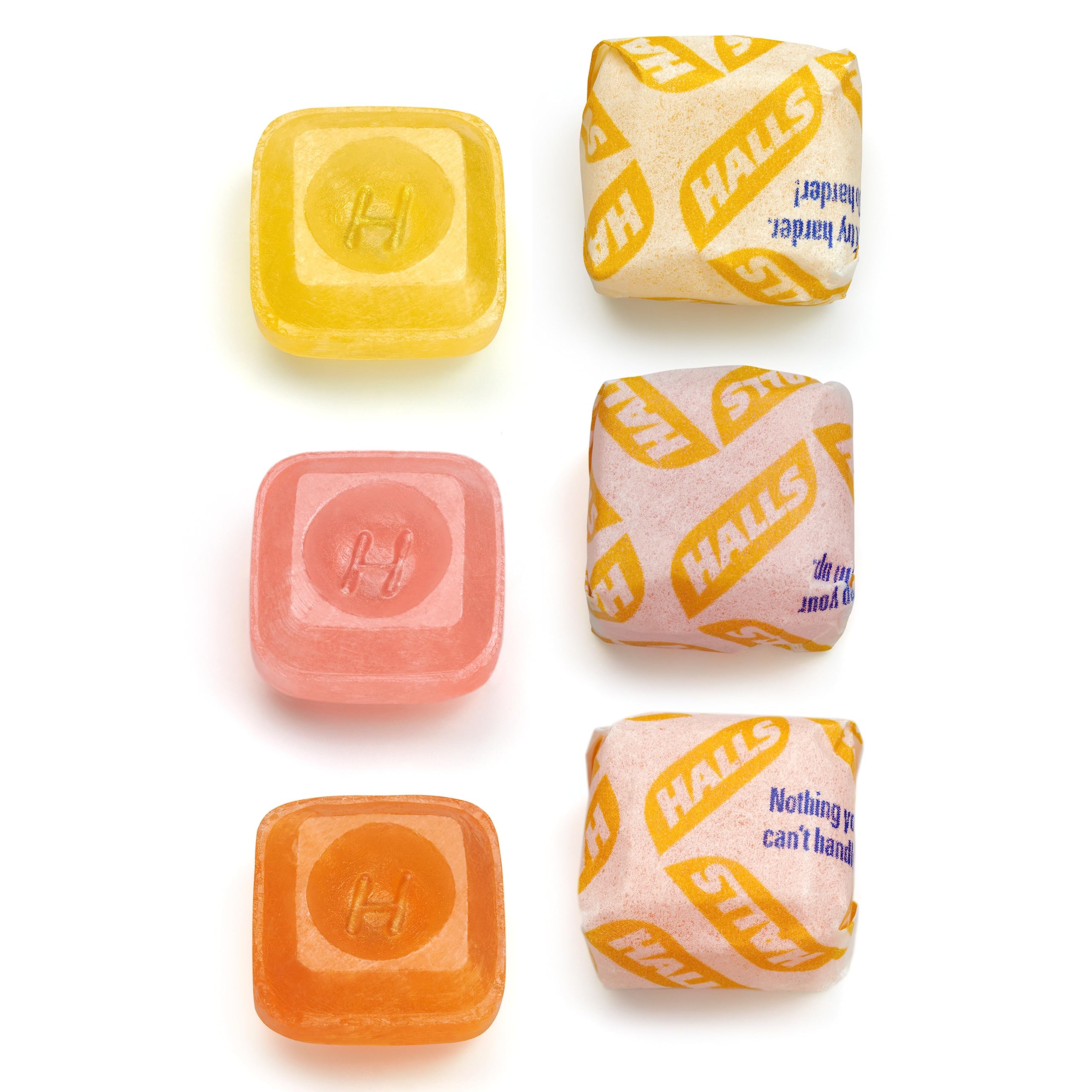 HALLS Defense orange drops for a tasty vitamin C boost.