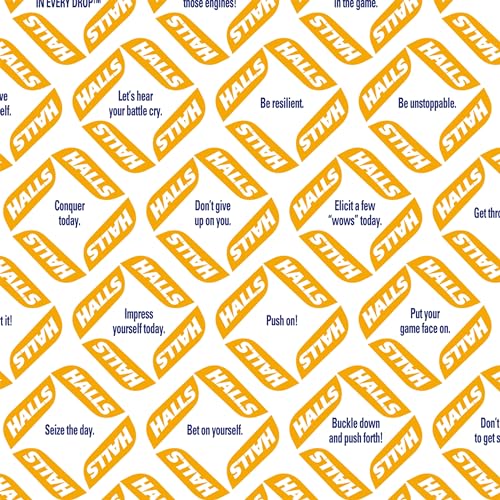 HALLS Relief Honey Lemon drops on desk provide quick access during work.