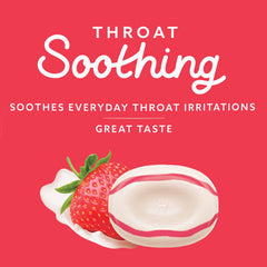 HALLS menthol-free throat drops label showing gentle soothing.
