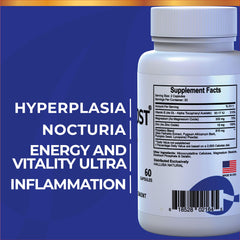 Hallprost Ultra label close-up showing ingredient highlights