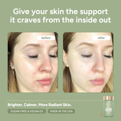 Halo Beauty Kiwi Seed Booster kiwi seeds close-up showing natural antioxidants for skin
