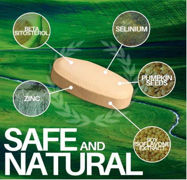 Hampstead Labs Prostate Health beta-sitosterol visual illustrating key ingredient