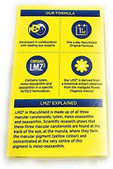 Hampton Macushield label close-up, clear branding and information.