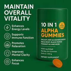 Close-up of gummies with glossy texture, suggesting enjoyable daily use