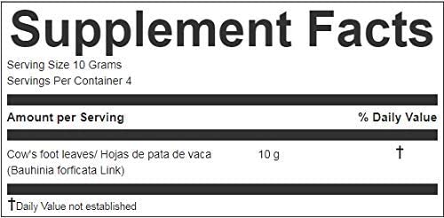 Hanan Pata de Vaca packaging 40g pouch preserving natural freshness.