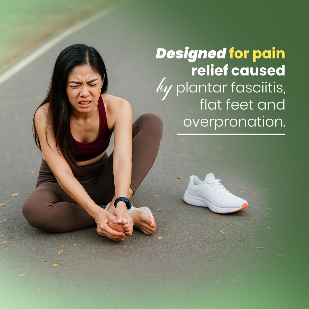 HANDARTE full-grain goat leather orthotic for durable daily wear.