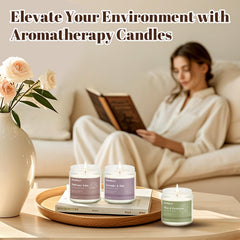 Hanolly 12-pack Balsam & Cedar candles deliver cozy vibes