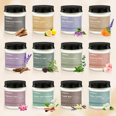 Hanolly 12-pack Saltwater Lotus candles refresh spaces