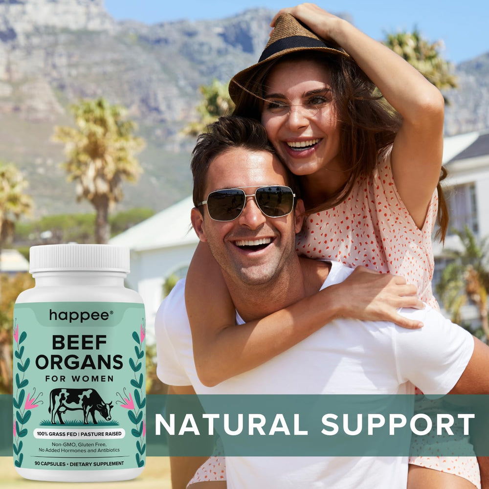Happee daily dose capsules held in hand for convenient use