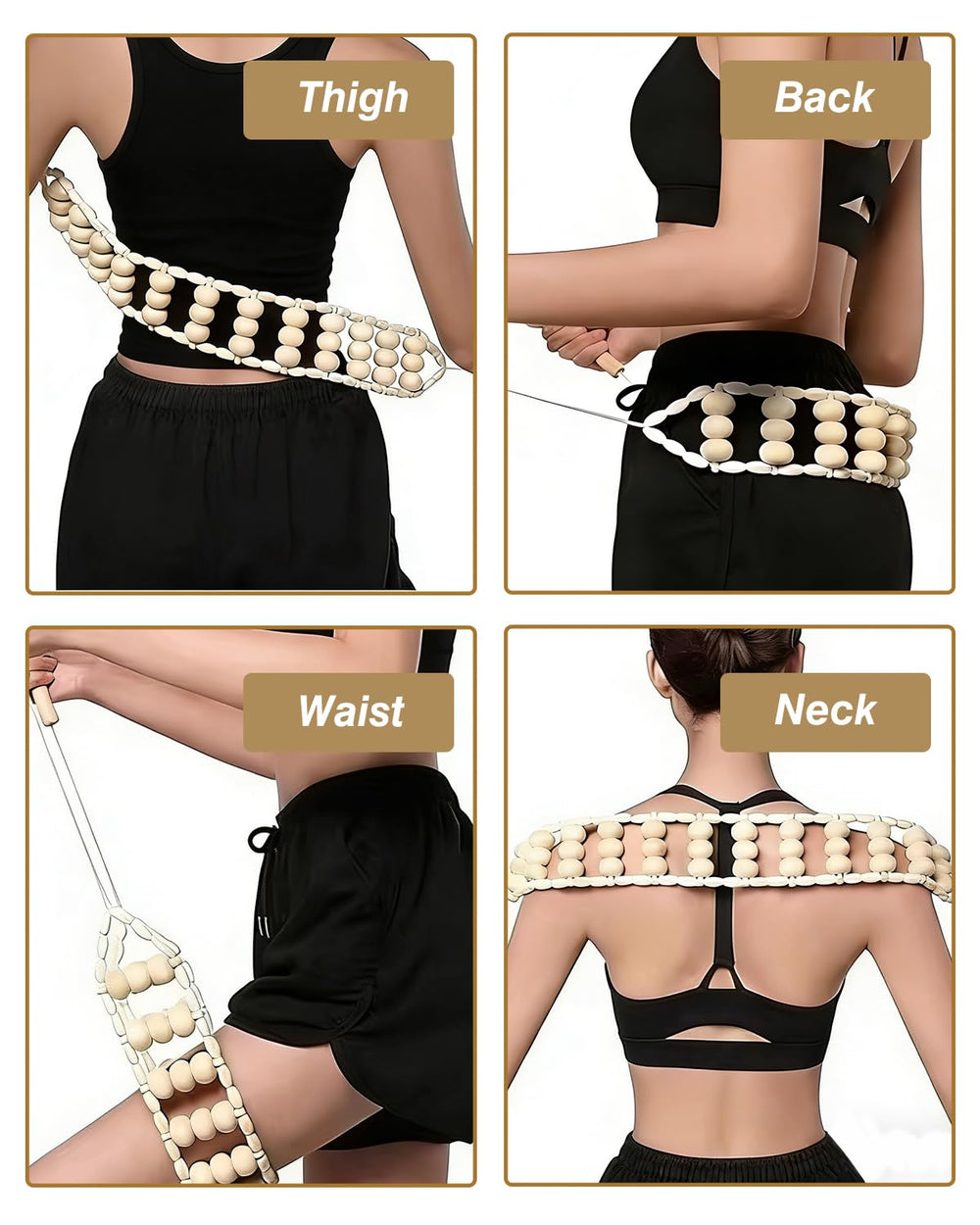 HAPPYER moon-shaped gua sha board for sculpting curves.