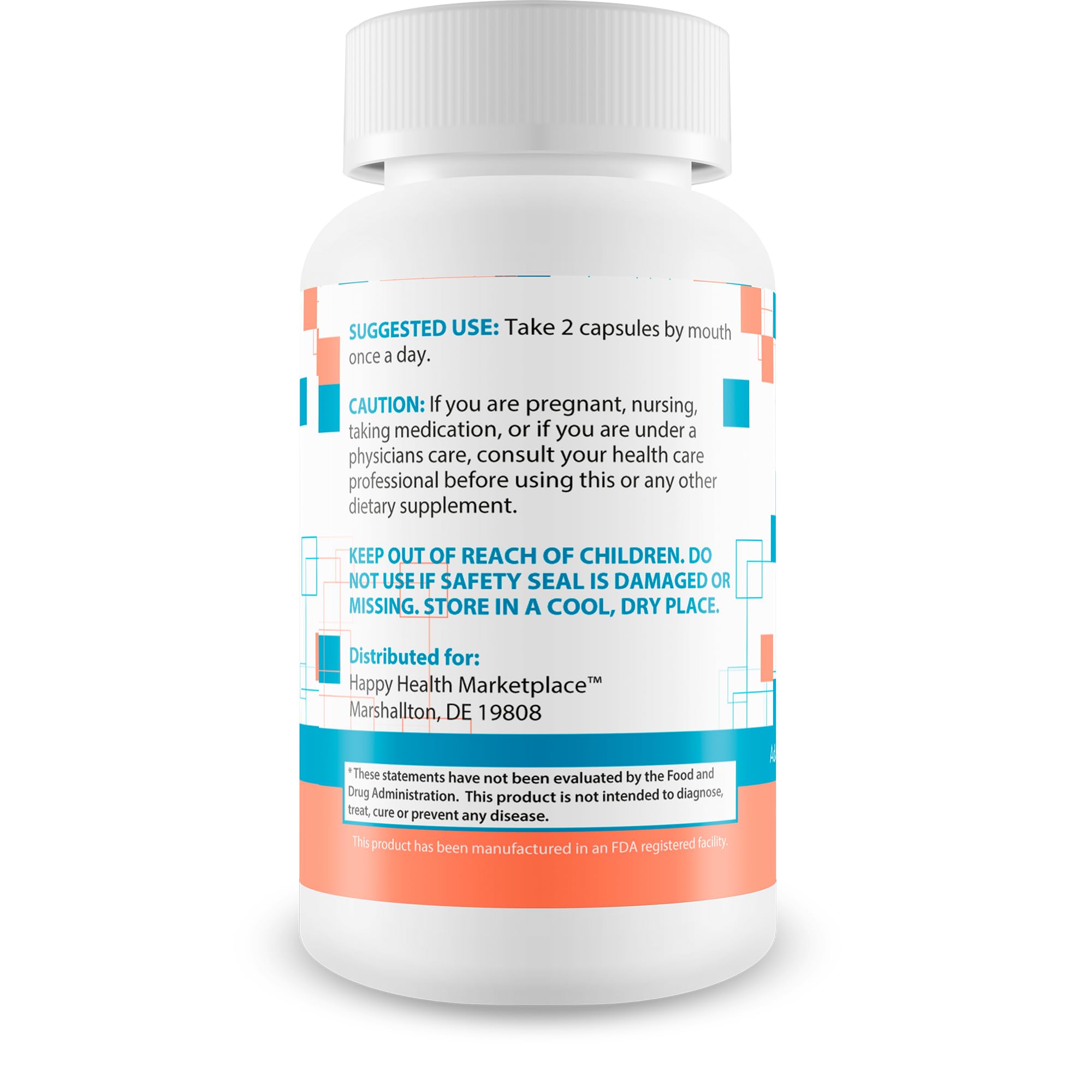 Happy Health Drip & Drop Cleanse capsules closeup highlighting probiotic gut support.