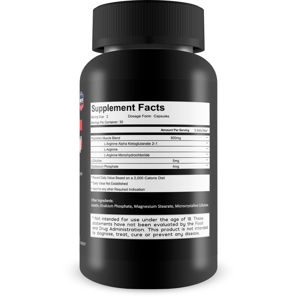 Happy Health Marketplace Animale Pro Flow label details highlighting USA-made quality.