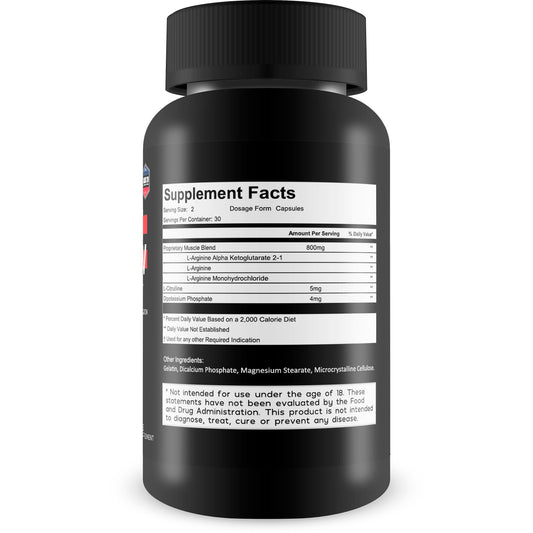 Happy Health Marketplace Animale Pro Flow label details highlighting USA-made quality.