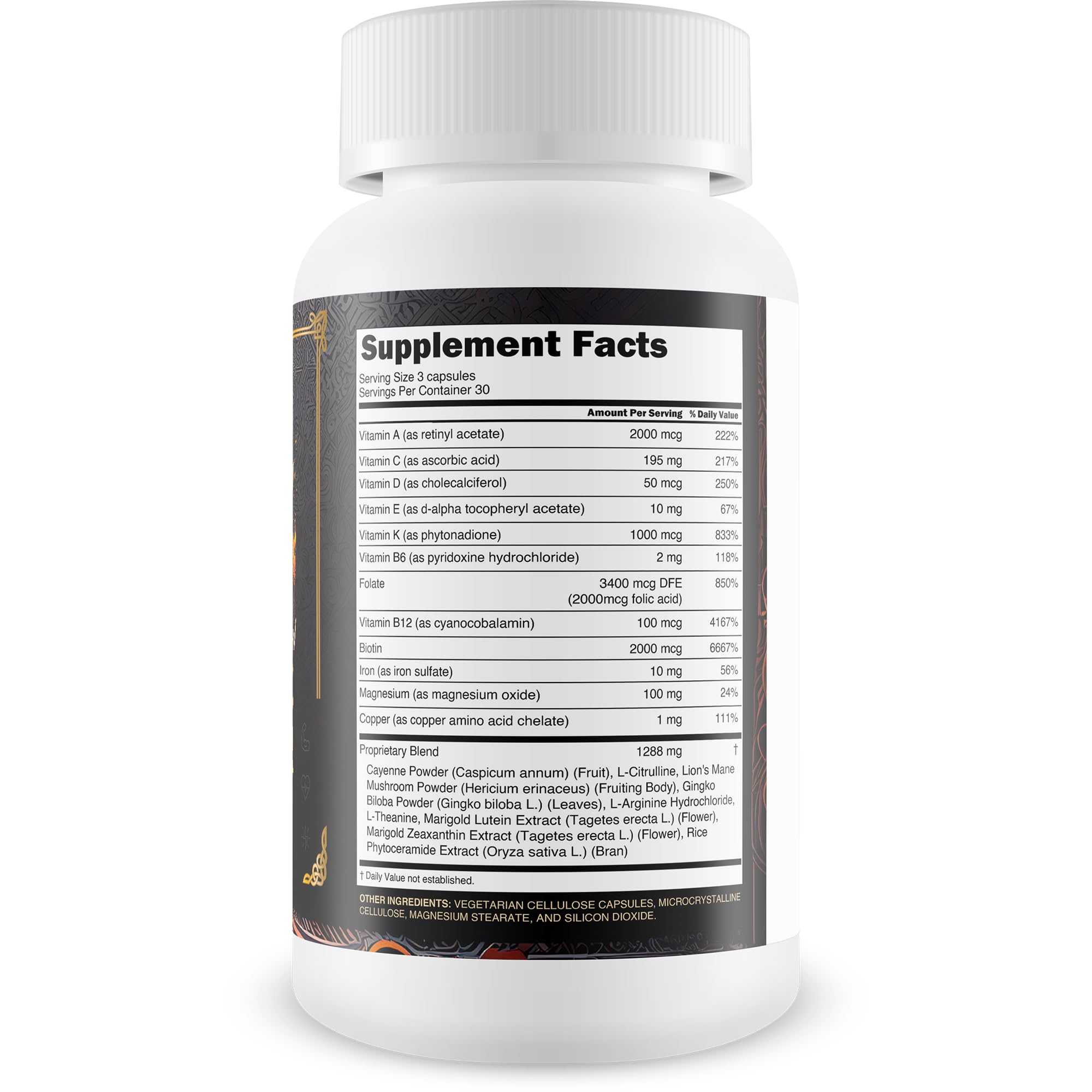 Happy Health Marketplace Blood Flow Nordic Power Pro capsules ready for everyday use supporting daily activity and circulation.