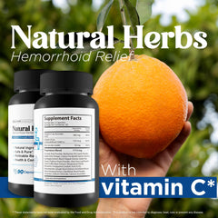 Happy Health Marketplace Natural Herbs Hemorrhoids Capsules ingredients list for transparency