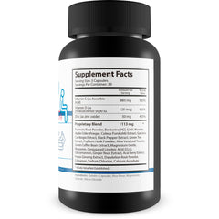Happy Health Marketplace Natural Herbs Hemorrhoids Capsules packaging label highlights plant-based formula
