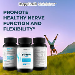 Dispensing action demonstrates easy daily use of Sciaticyl Pro capsules