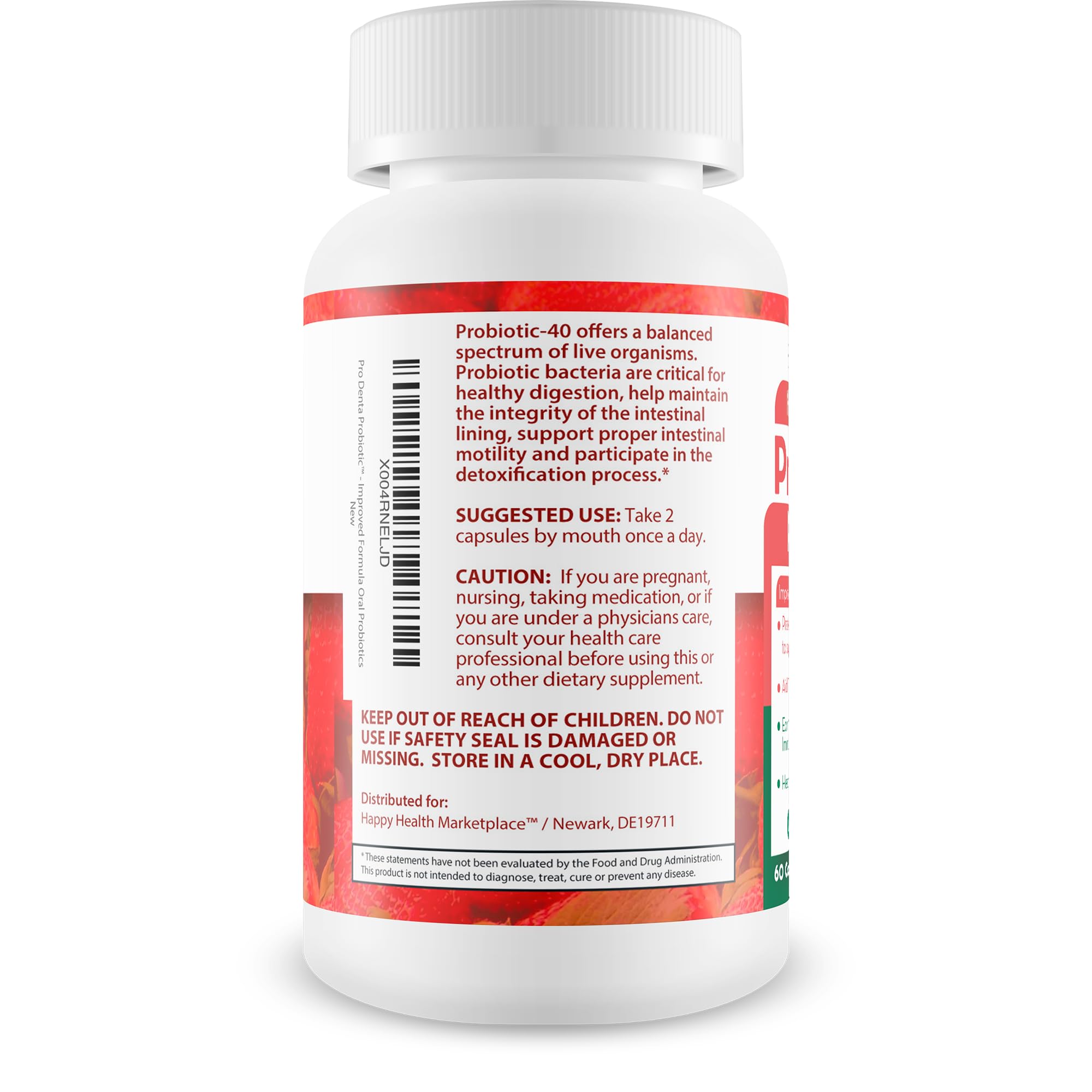 Happy Health Marketplace ProDenta Probiotic family use supporting whole mouth wellness.