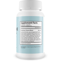 Happy Health Metanail Total Cleanse capsules closeup highlighting probiotic blend.