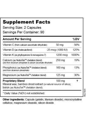 Hardy Macro Mineral Boost bottle label shows highly absorbable minerals for daily wellness.