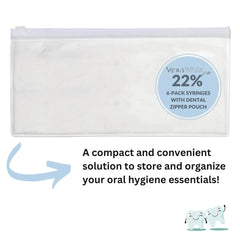Spark Dental zipper pouch keeps syringes organized.
