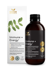 Harker Herbals Immune Energy Syrup bottle for daily immune support and natural energy.
