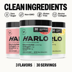 Harlo after-workout hydration scene showing quick intake and recovery support