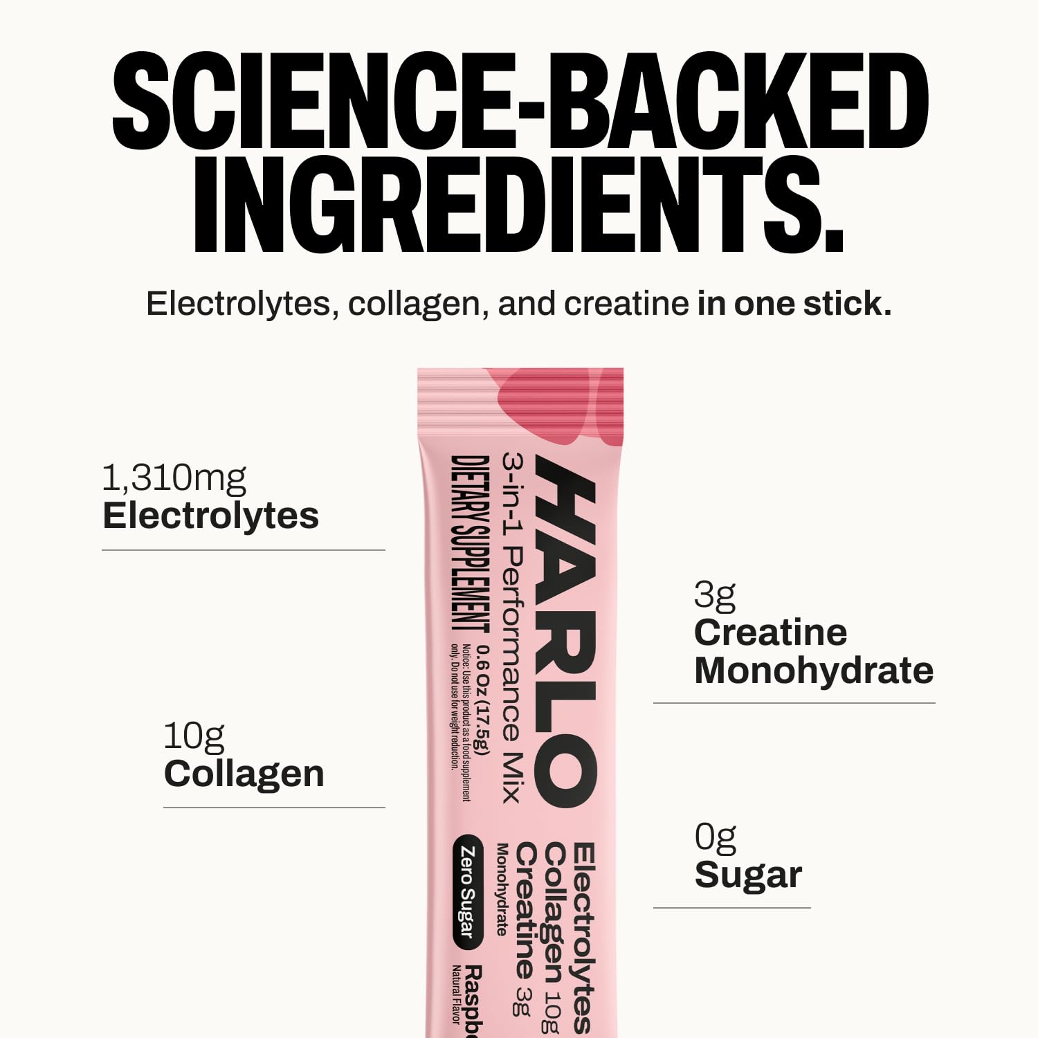 Harlo bottle shake to dissolve powder during training session.