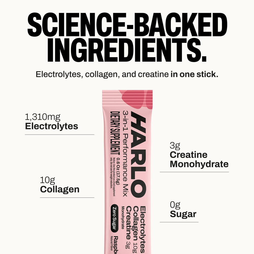 Harlo bottle shake to dissolve powder during training session.