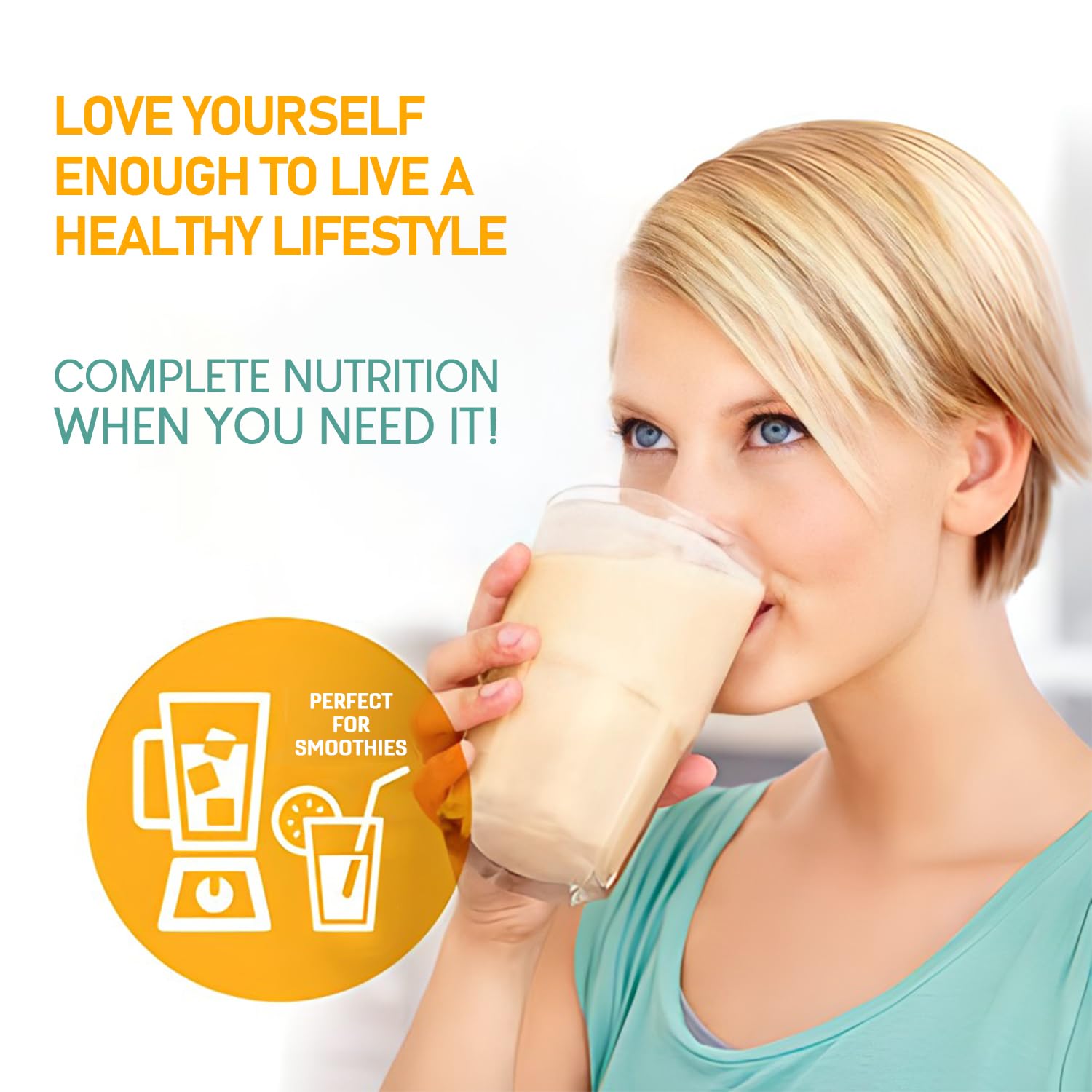 HARMONIFY prebiotics digestive support in vanilla powder form