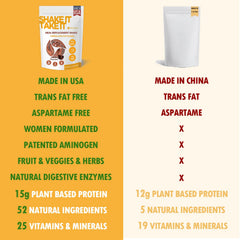 HARMONIFY vanilla meal replacement bottle shown closed for storage